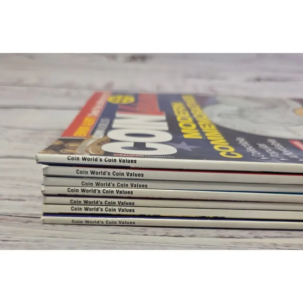 Lot of 7 Coin Values Magazines Coin Collection Price Guides